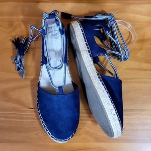 Tasseled Ankle Tie Espadrilles 🦋